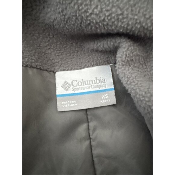 Columbia Boy's Snowslope II Bib Winter Snowpants Gray Size XS - Picture 4 of 5